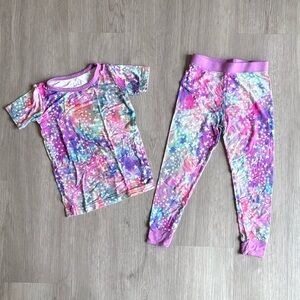 Little Sleepies Stardust Pajamas- Size 2T